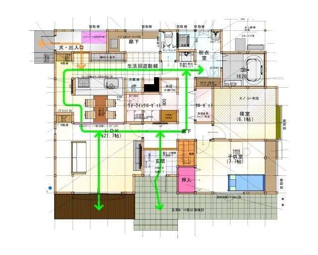 リノベーション後の間取り