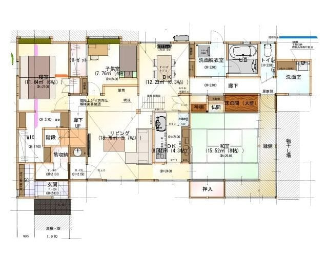 リノベーション後の間取り